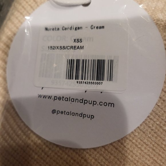 Petal and Pup Nureta Cardigan - NWT Cream - Picture 3 of 4